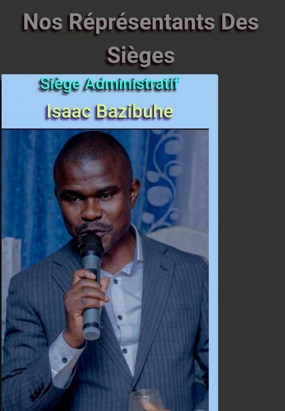 Siège administratif ISAAC BAZIBUHE
